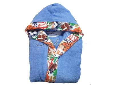 Детска колекция  Юношески халати  Юношески халат за баня - Спорт